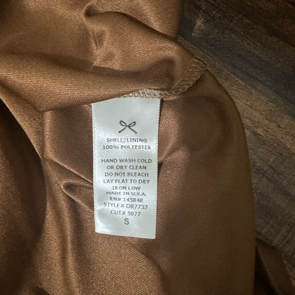 Everly Multicolor Off Shoulder Elastic Waist Bohemian Mid length Dress Size S - Picture 7 of 7